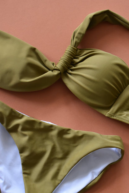 Bottom Bikini Verde Olivo
