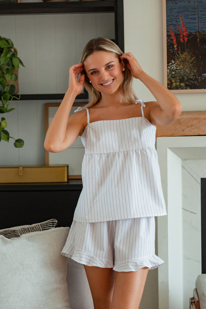 Conjunto Leonor Rayas Lila