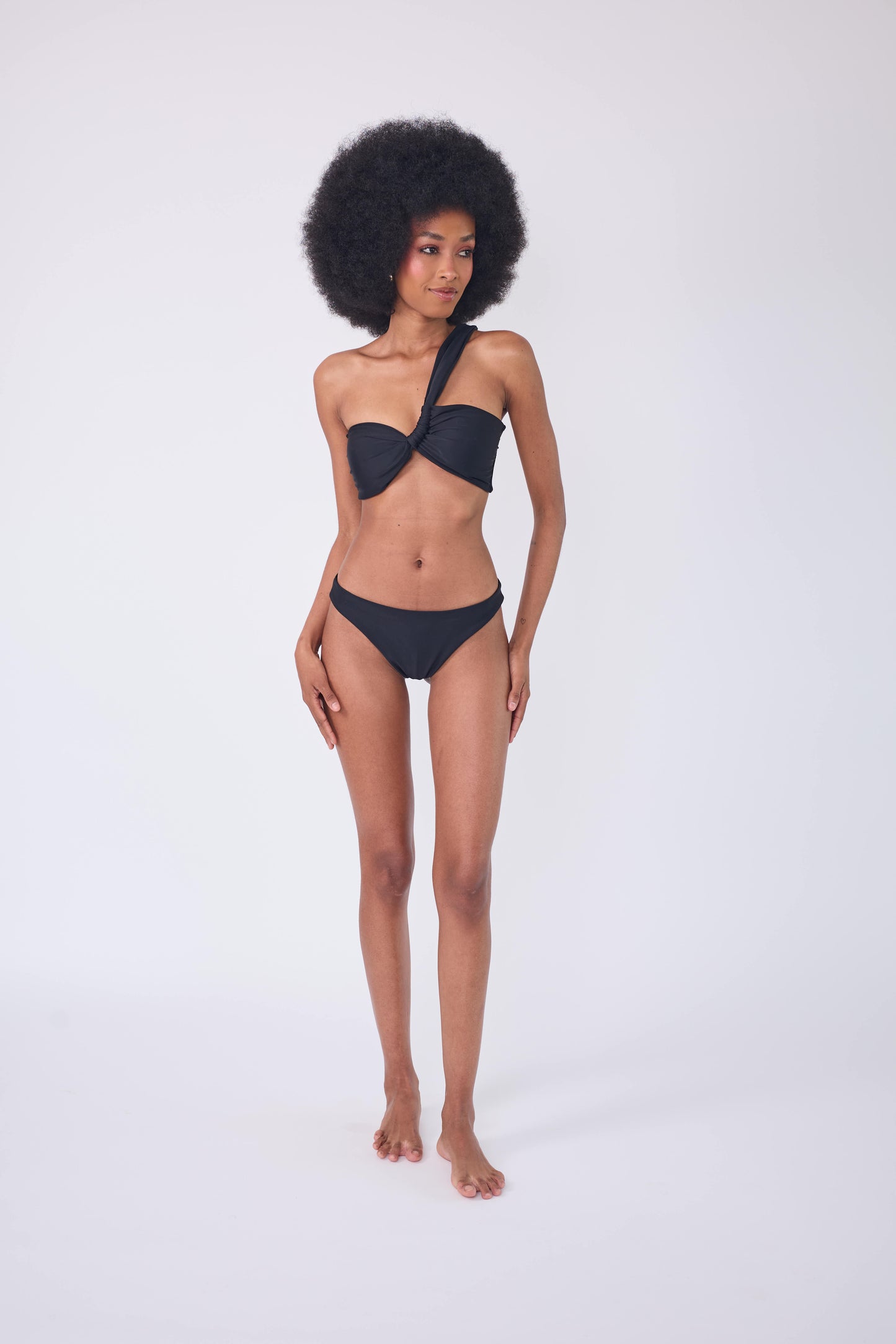 Top Bikini Marinha Negro