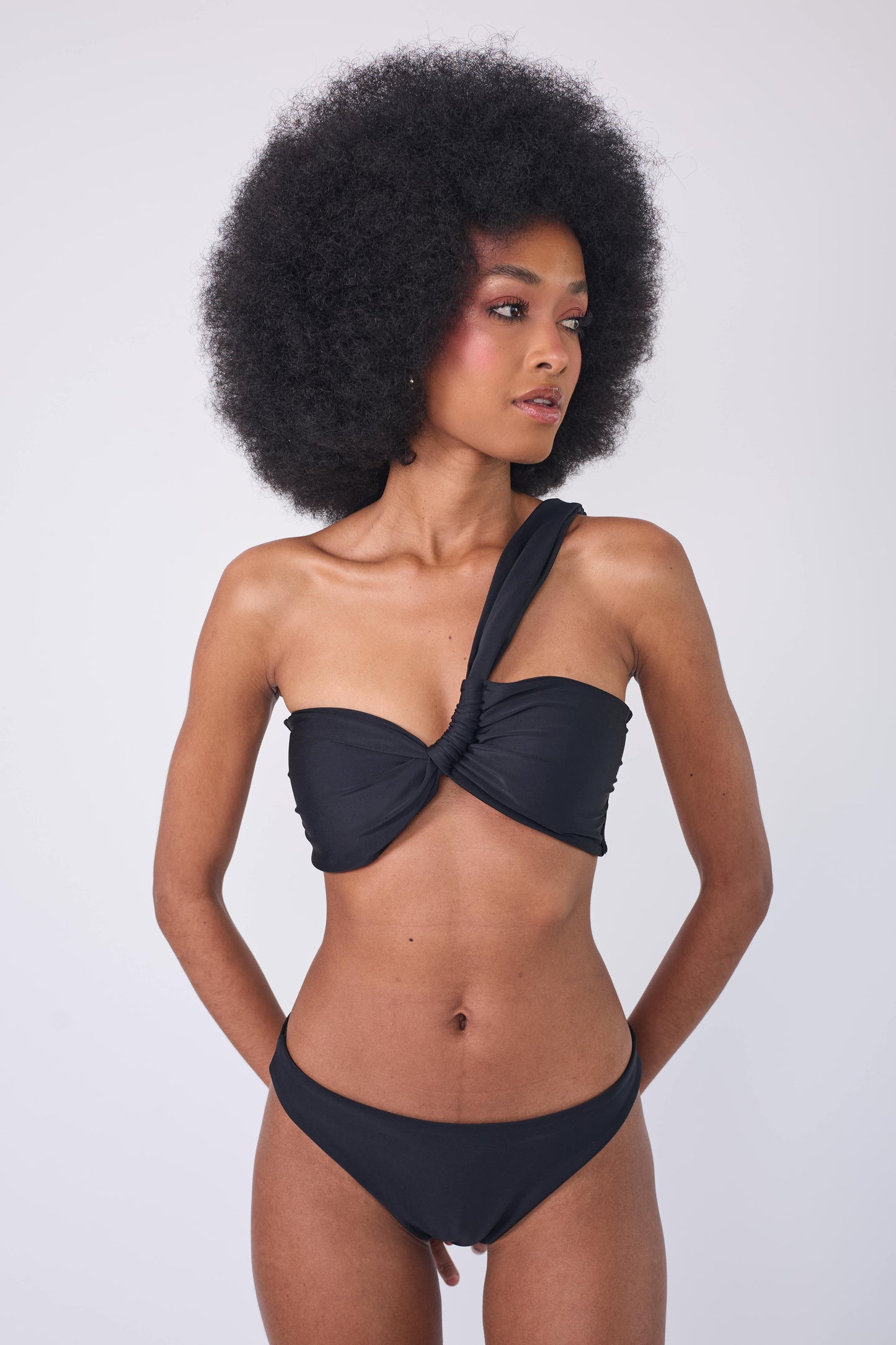 Top Bikini Marinha Negro