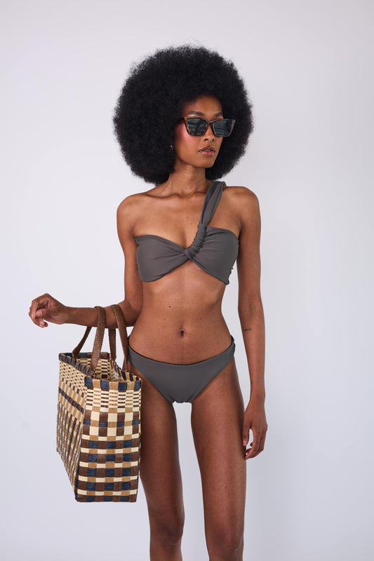 Top Bikini Marinha gris