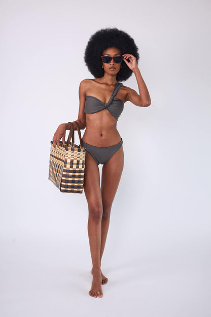 Bottom Bikini Marinha gris
