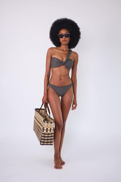 Top Bikini Marinha gris