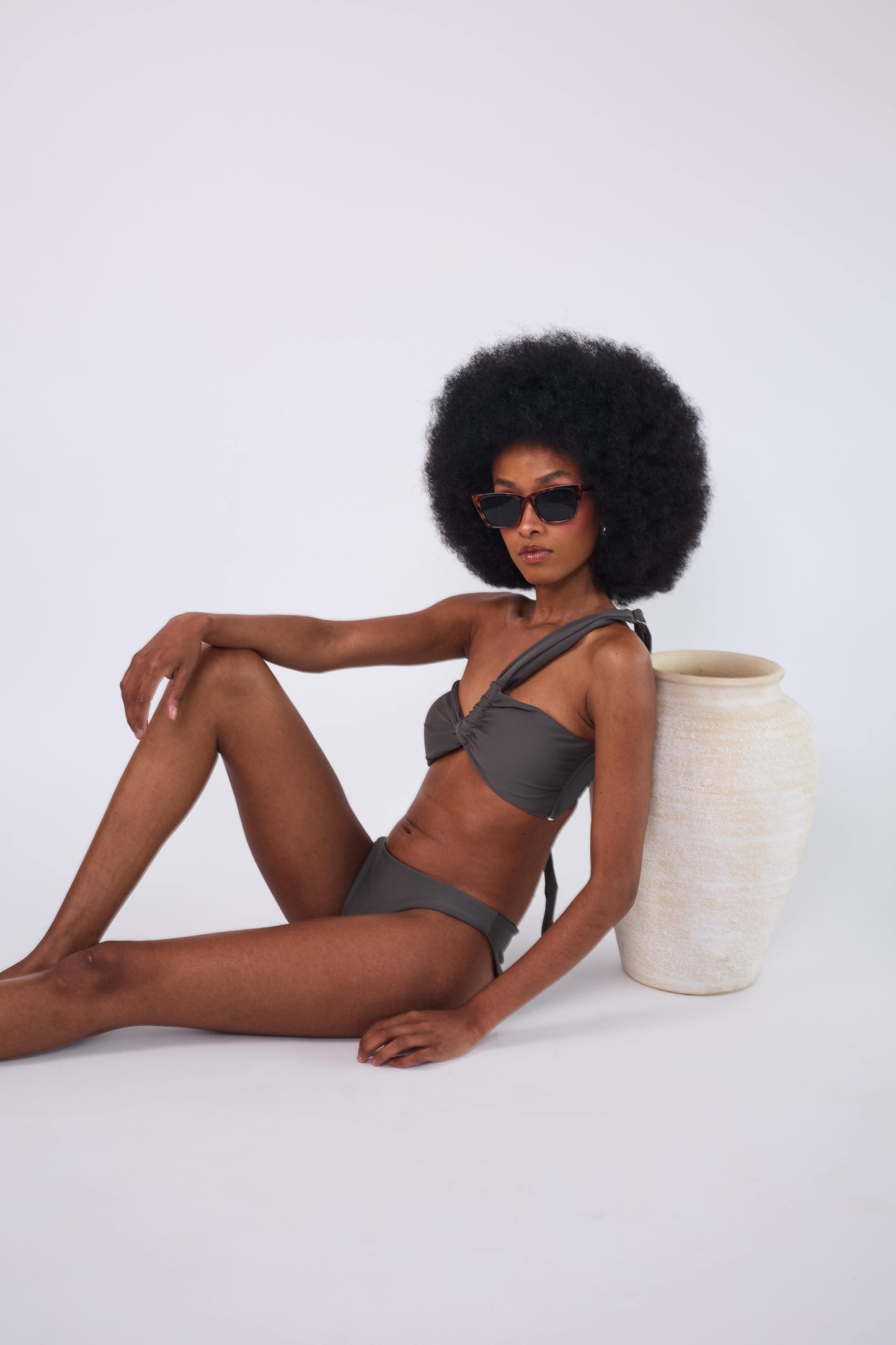 Top Bikini Marinha gris