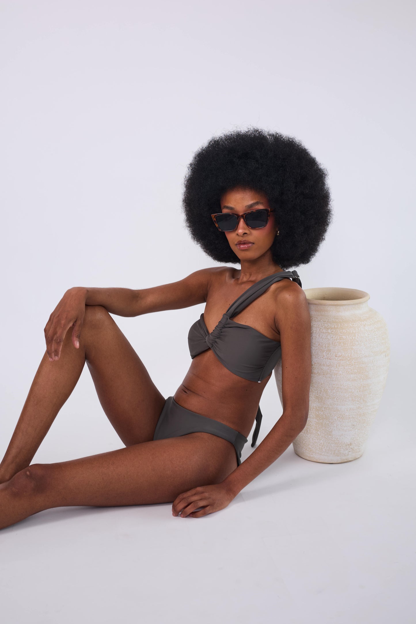 Bottom Bikini Marinha gris