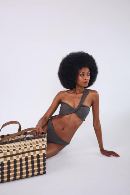 Top Bikini Marinha gris