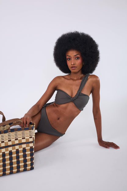 Top Bikini Marinha gris