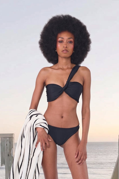 Bottom Bikini Marinha Negro